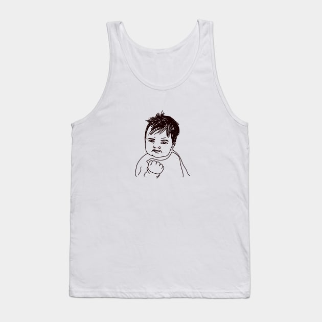 Yes Baby Meme Tank Top by Meme Gifts